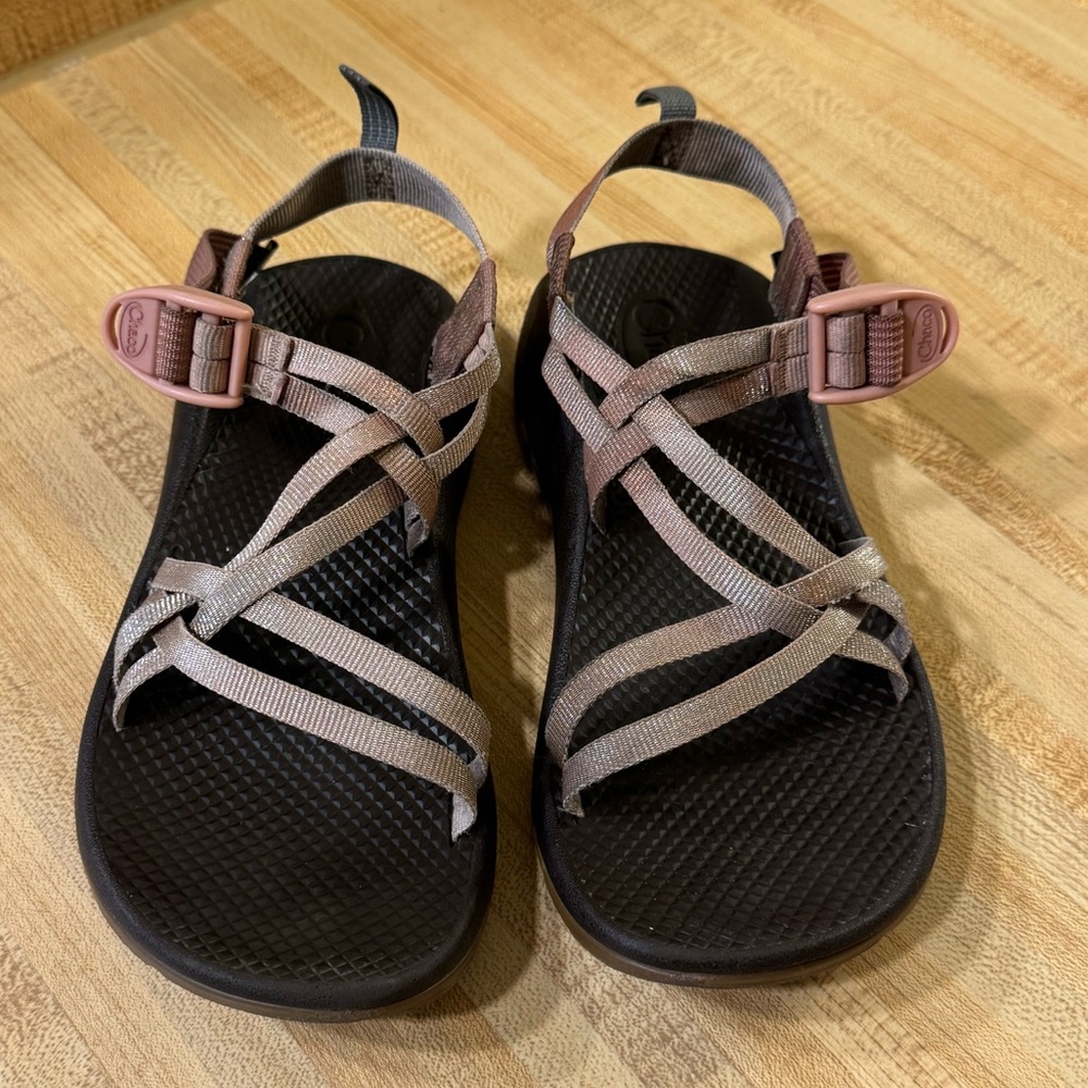 Big Kids Rose Gold Chacos